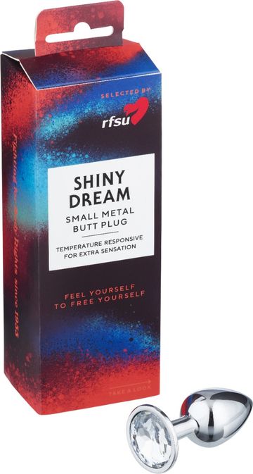 RFSU Shiny dream small metal butt plug