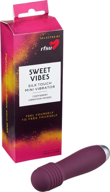 RFSU Sweet vibes silk touch mini vibrator