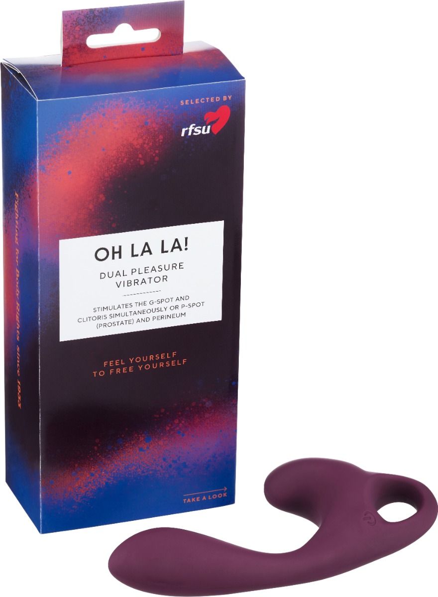 RFSU Oh la la! dual pleasure vibrator 1 st