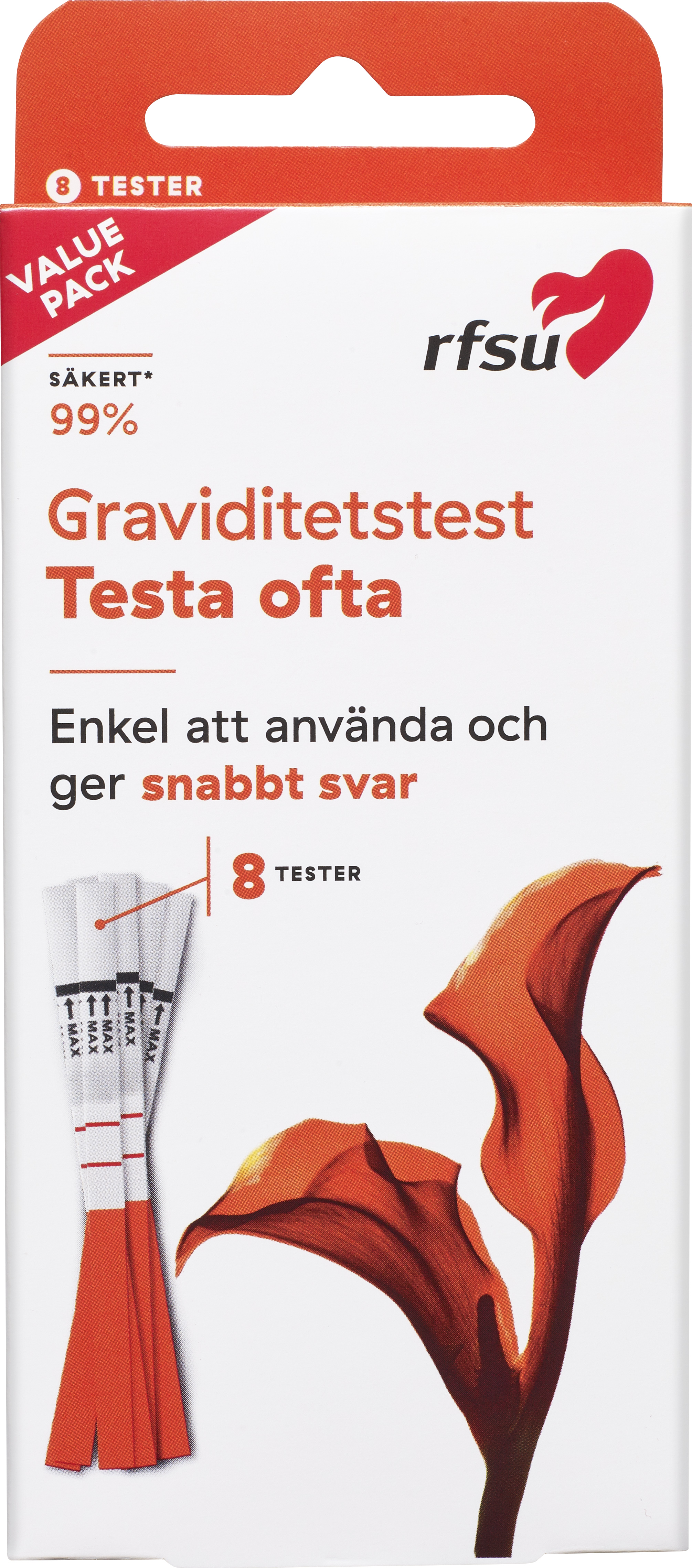 RFSU AB RFSU Graviditetstest 8 st