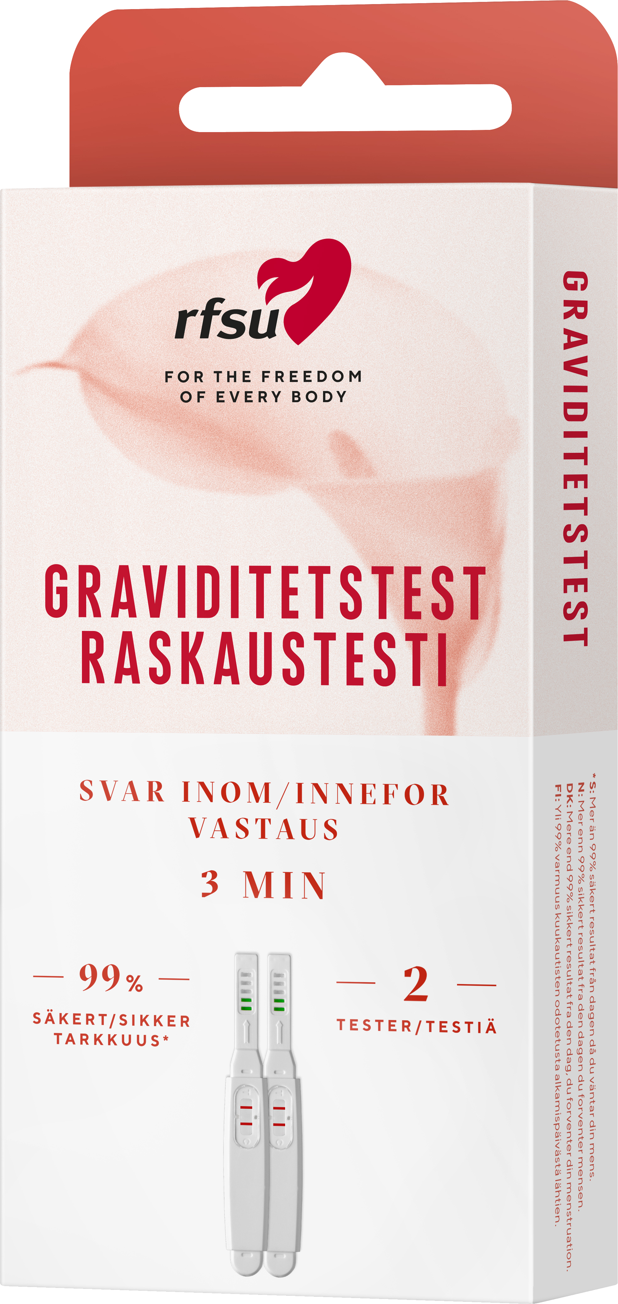 RFSU graviditetstest Stick 2p st | Skönhet och hälsa - Personlig vård | Apoteka