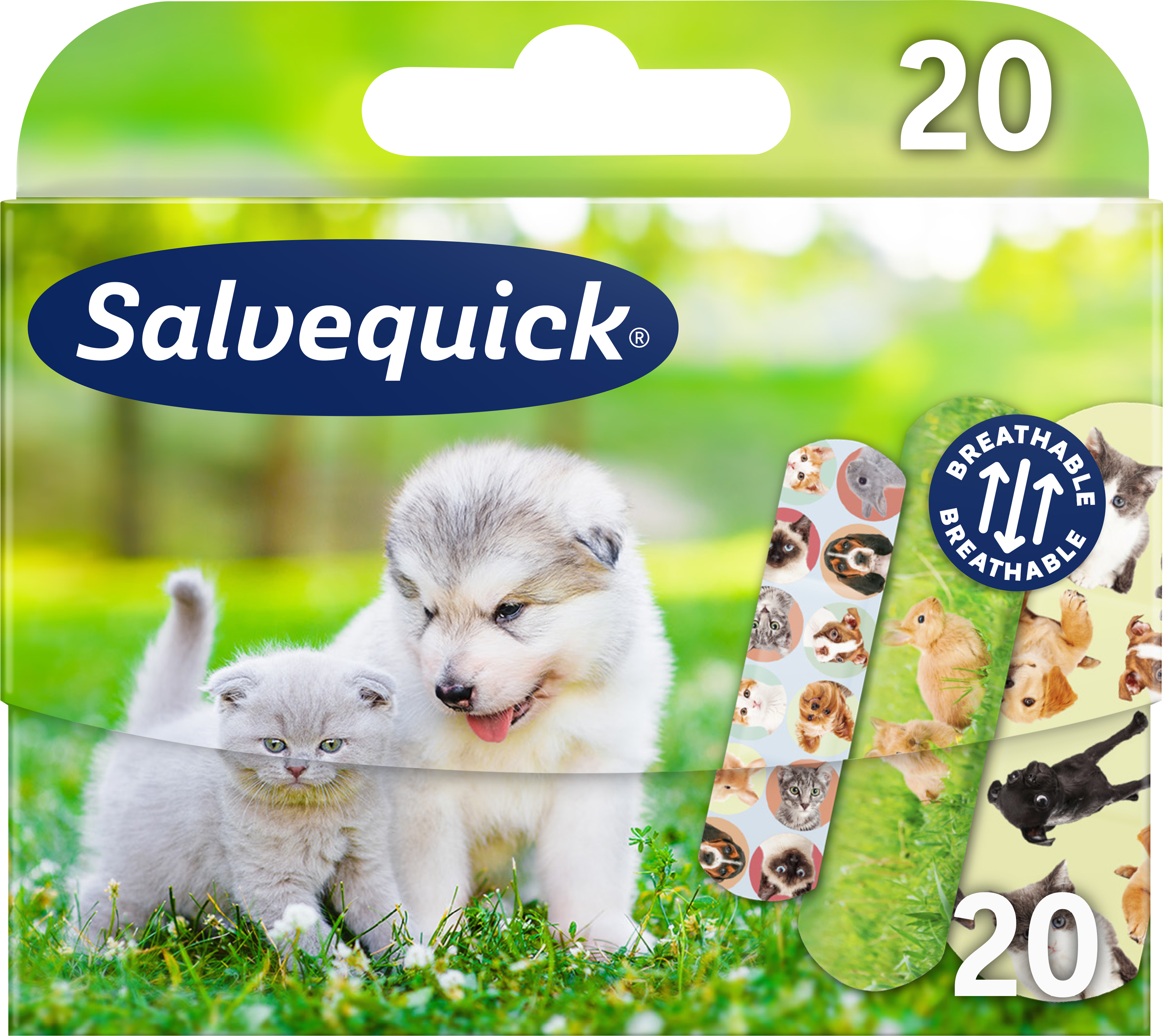 Salvequick Animal Planet barnplåster 20 st