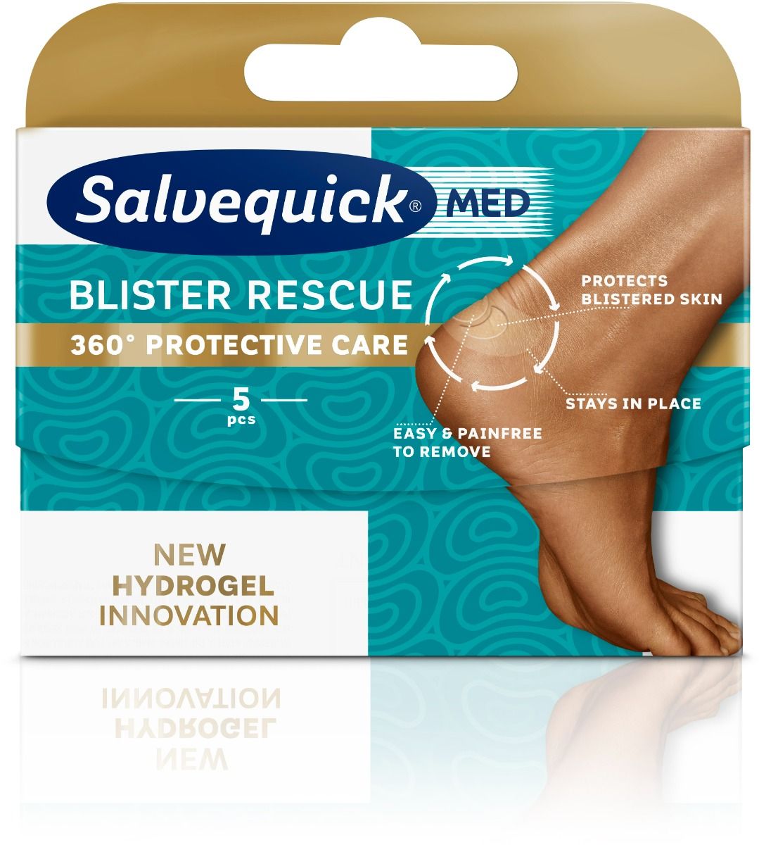 Orkla Care AB Salvequickmed Blister Rescue Org 5 st