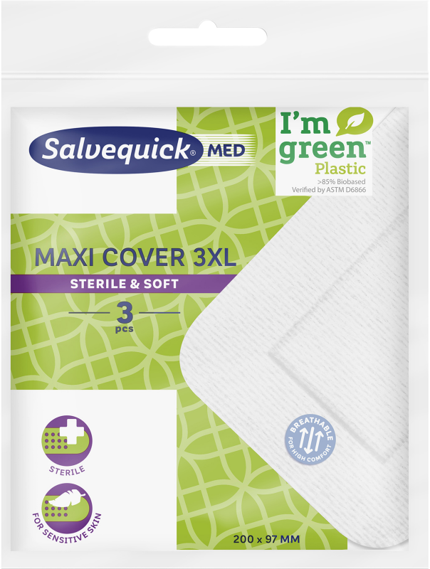 SalvequickMed Maxi Cover 3XL plåster 3 st
