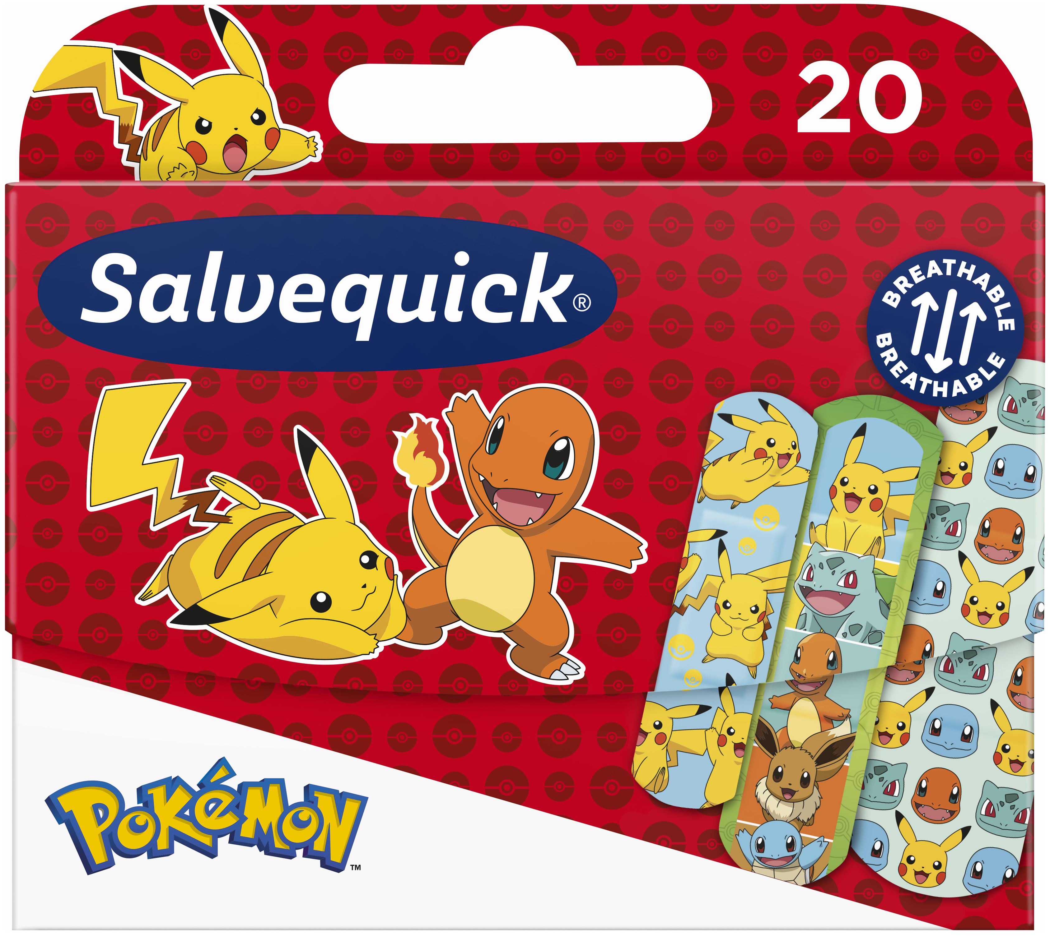 Orkla Care AB Salvequick Pokémon 20 st