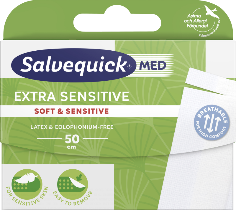 Salvequick Extra Sensitive 50 cm