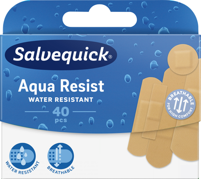 Salvequick Aqua Resist mix plåster