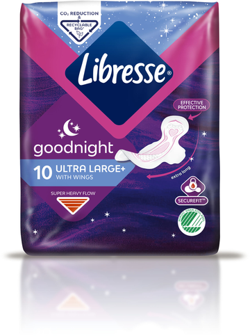 Libresse Ultra Night Wing 10 st