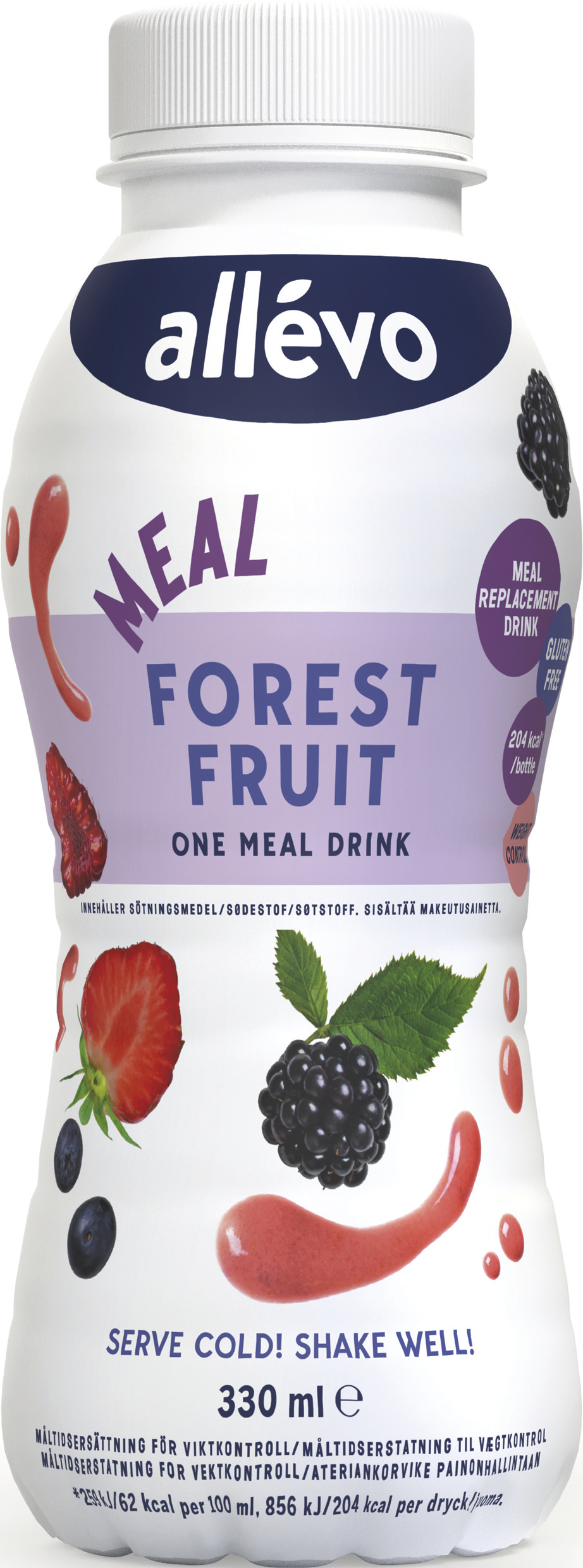 Allevo One Meal Forest Fruit smoothie 33 cl