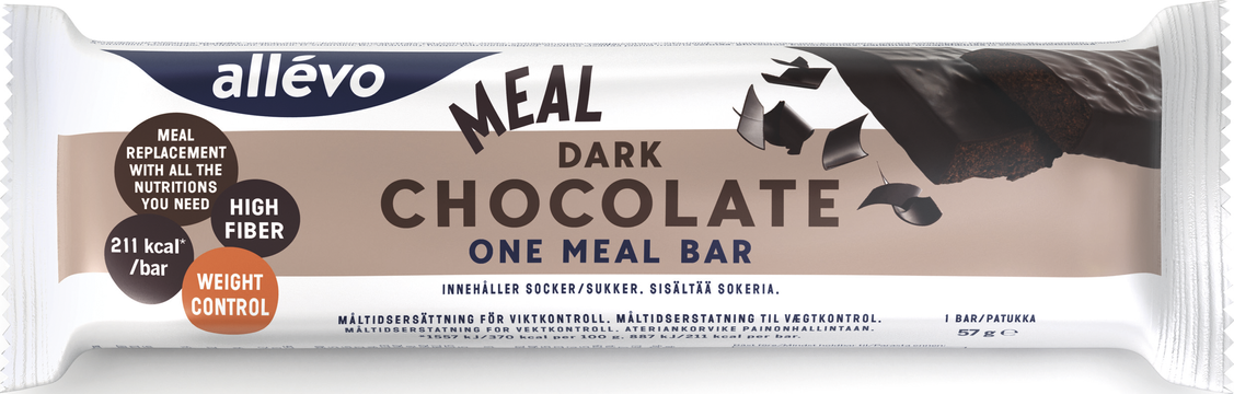 Allévo One Meal Dark Chocolate bar