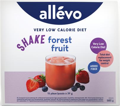 Allévo Shake Forest Fruit, VLCD