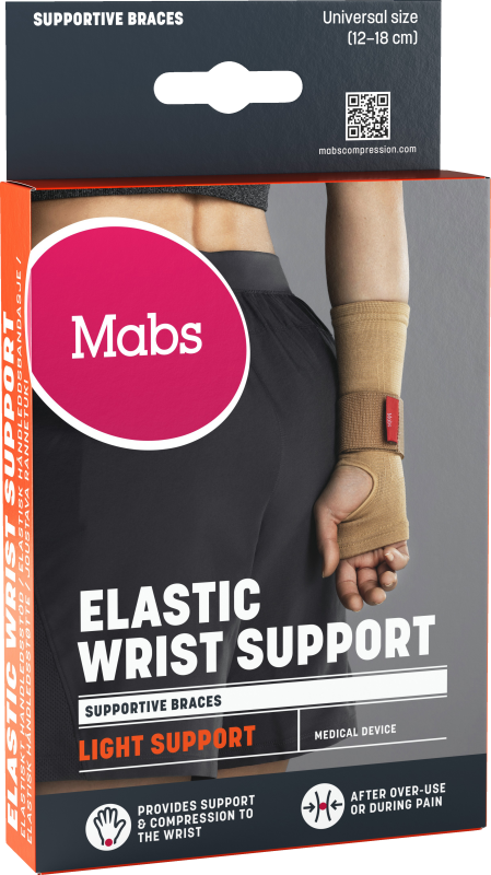 Mabs Elastiskt Handledsst&ouml;d Beige Universal 1st