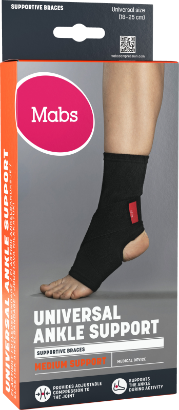 Mabs Fotledsst&ouml;d Svart One Size 1st