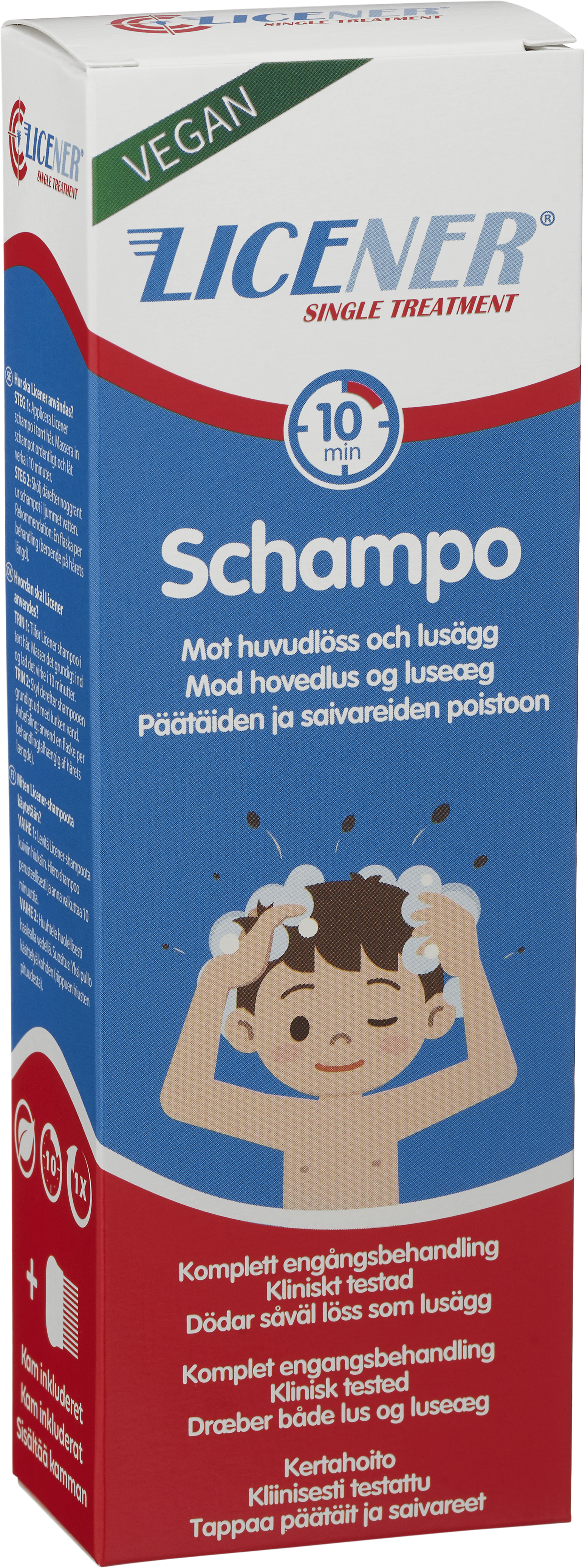 Pharmaxim Sweden AB Licener Lusschampo 100 ml Luskam 100 ml