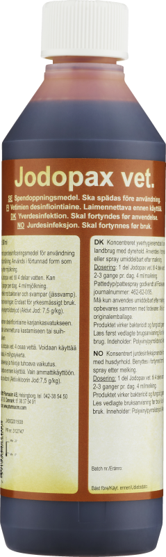 Jodopax Jodopax vet. 500 ml