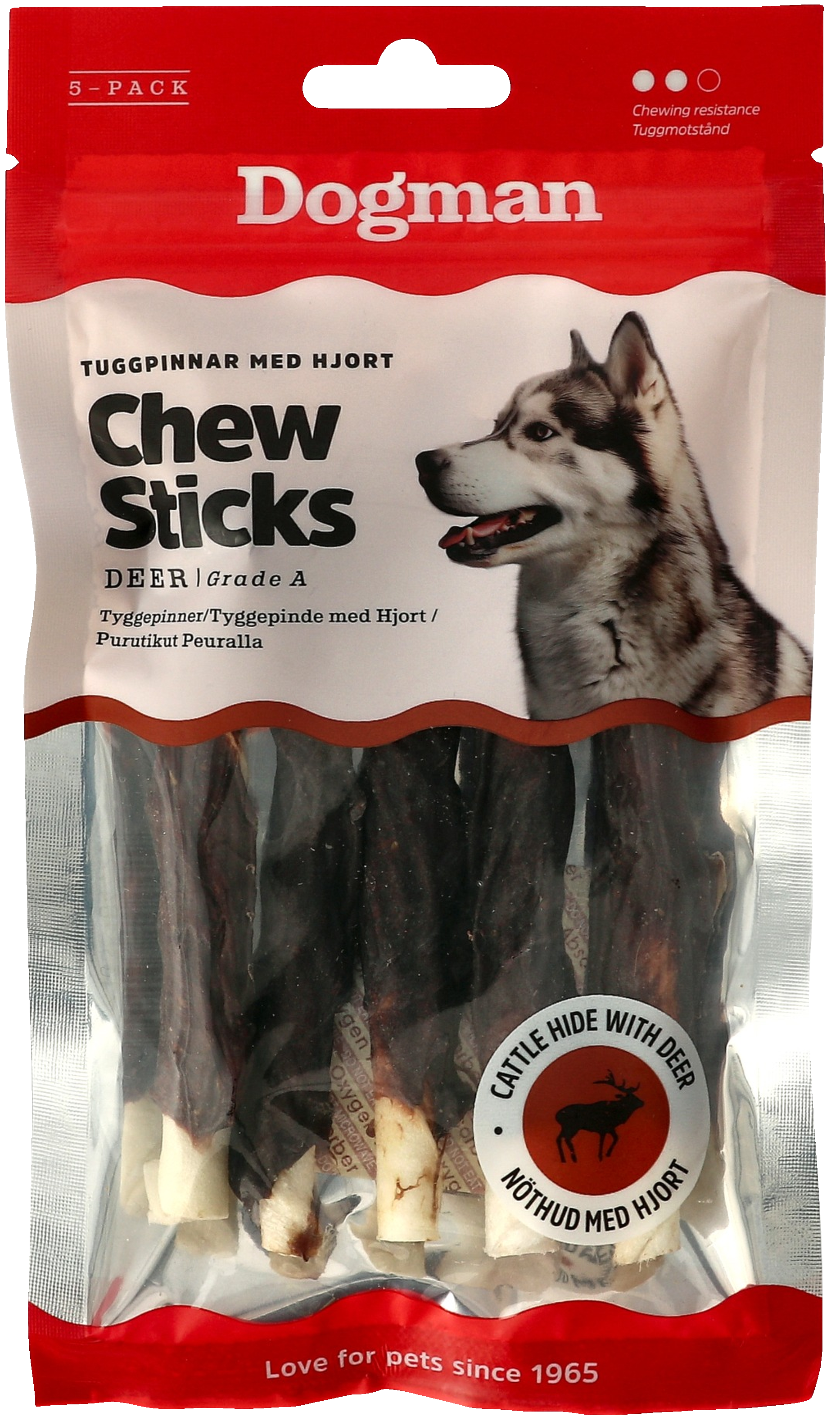 Dogman Tuggpinnar med Hjort 12,5cm