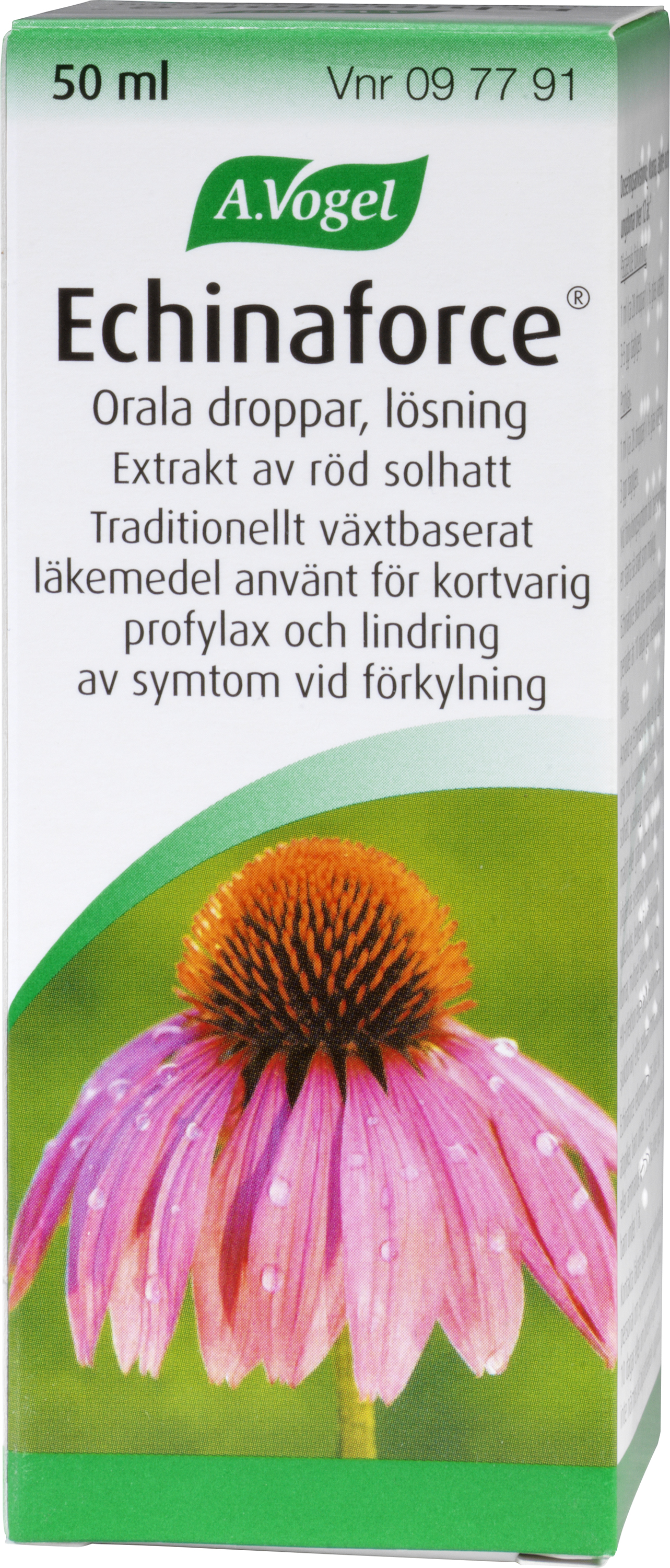 Echinaforce, Orala droppar, lösning