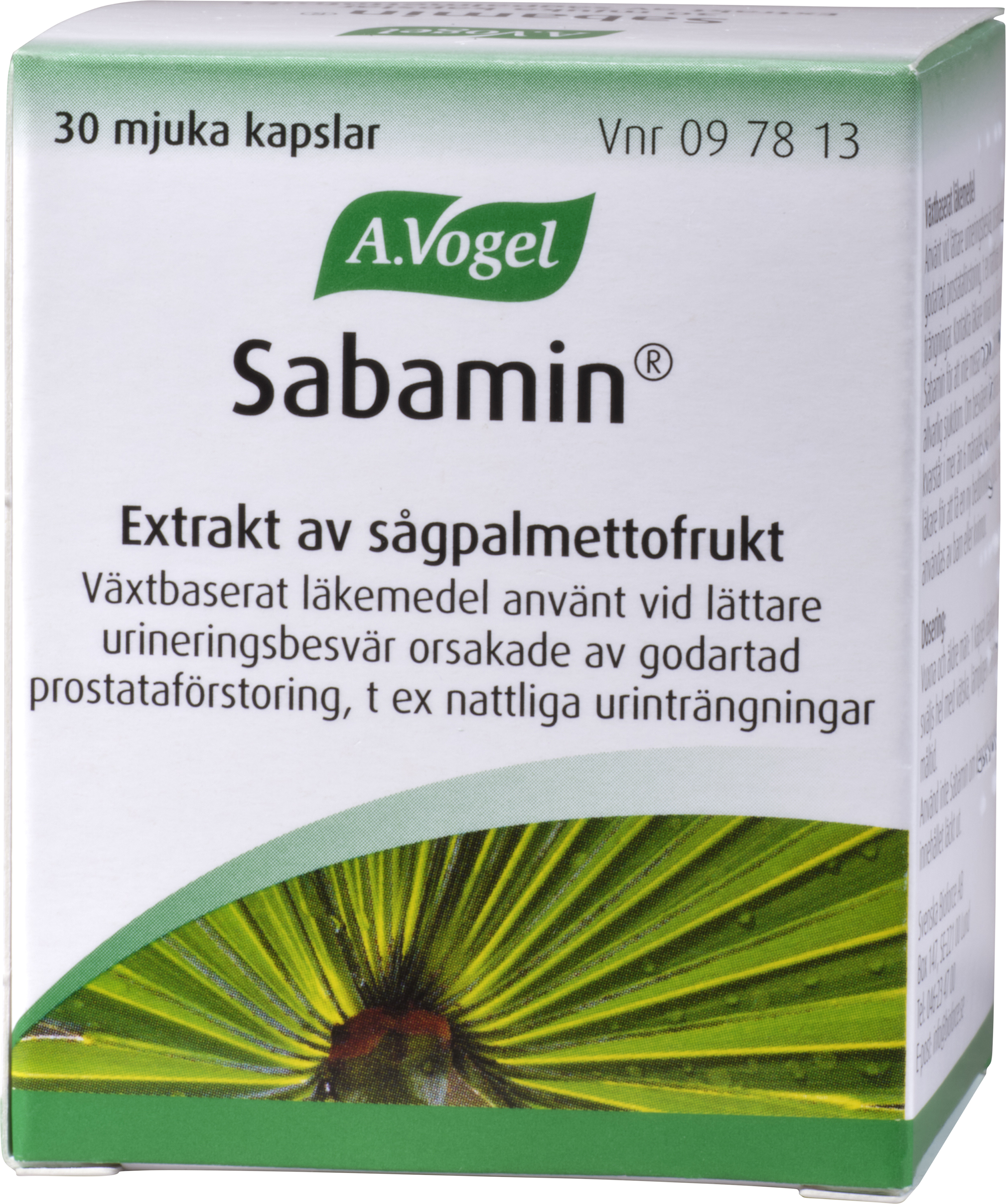 Sabamin, kapsel, mjuk