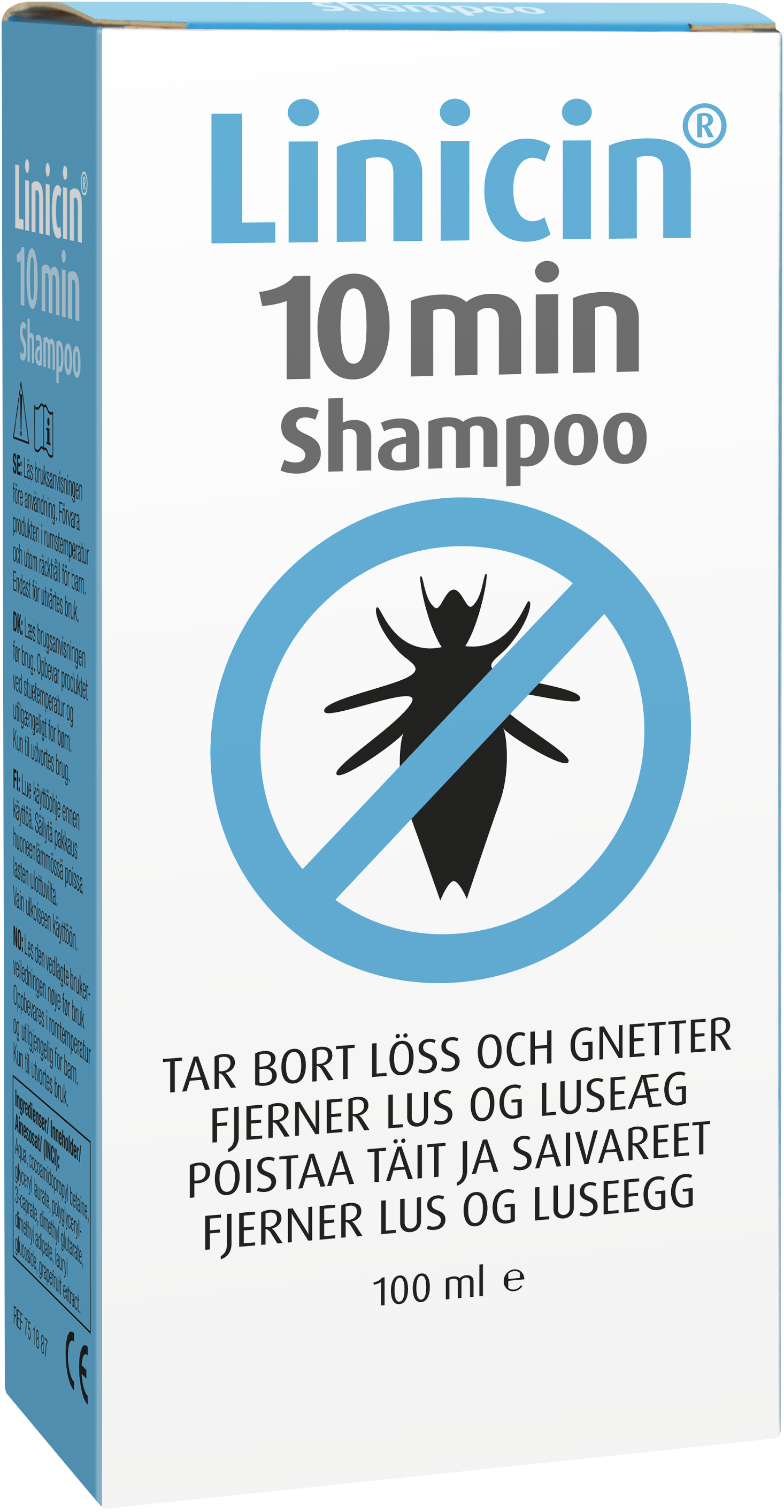 Mylan AB Linicin 10 min shampoo 100 ml