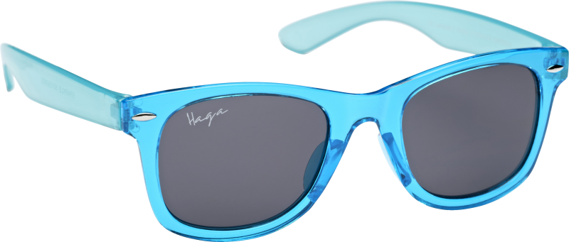 Haga solglasögon Sparkle Frosty Blue – grey lens 1 st