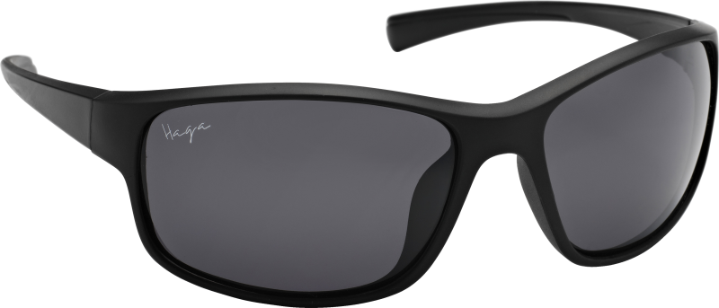 Haga Solglasögon  Bristol Polarized Black - Grey lens