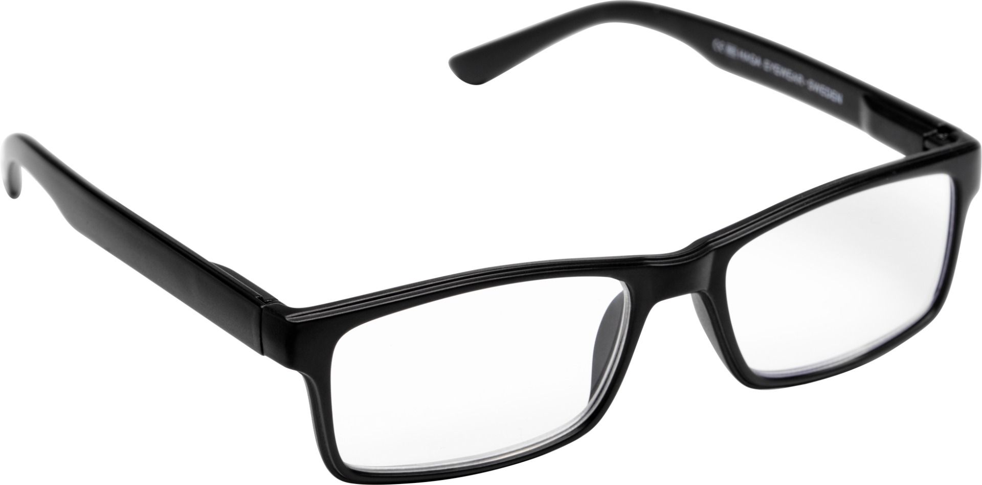 HAGA Läsglasögon Nybro Matt Black +2,5 1 st | Skönhet och hälsa - Personlig vård - Synvård | Apoteka