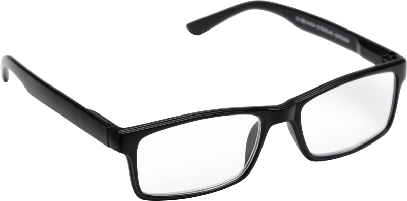 HAGA Läsglasögon Nybro Matt Black +3,0