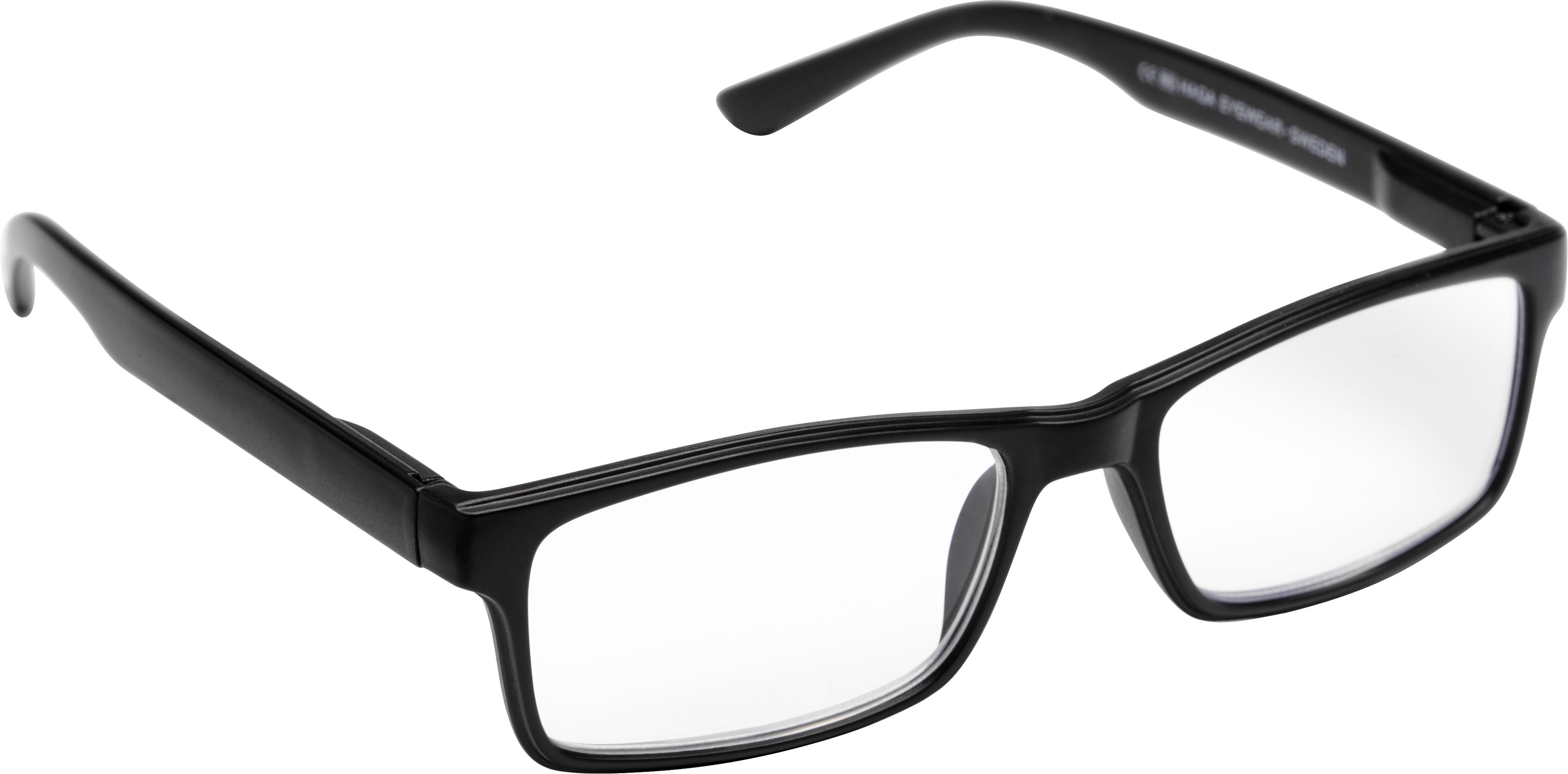 HAGA Läsglasögon Nybro Matt Black +3,5 1 st | Skönhet och hälsa - Personlig vård - Synvård | Apoteka