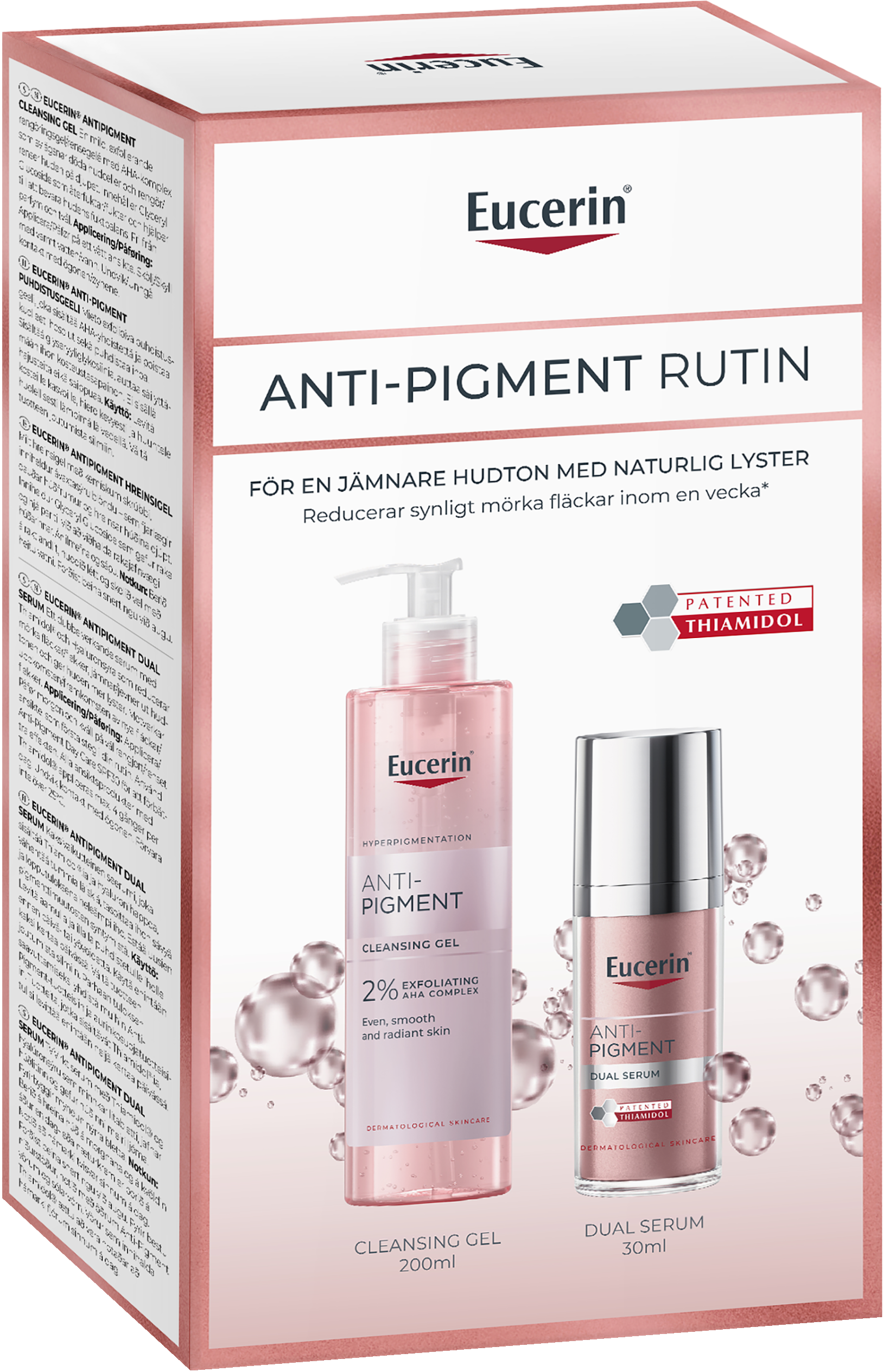 Eucerin Anti-Pigment Cleansing Gel + Dual Serum Gift Set 230 ml | Skönhet och hälsa - Personlig vård - Kosmetika - Hudvård | Apoteka