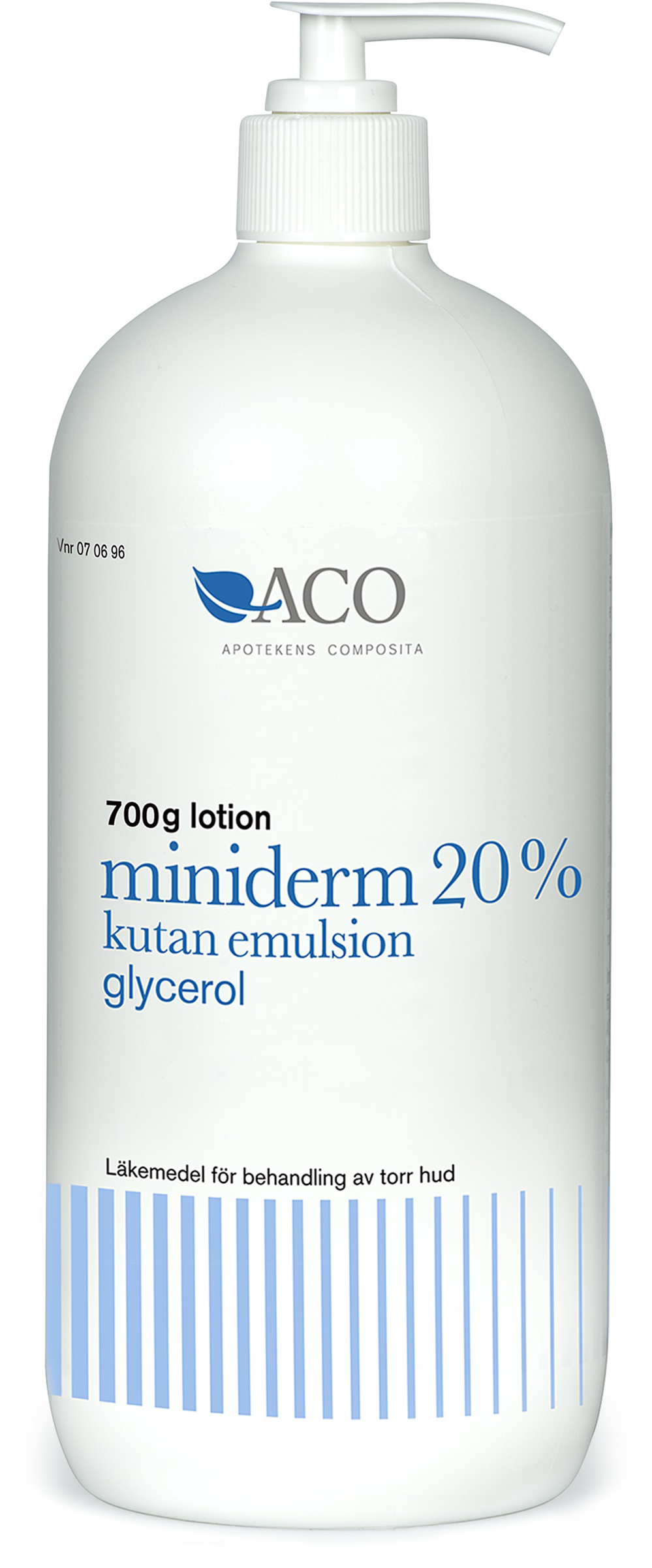 Miniderm, kutan emulsion 20 % (med pump)