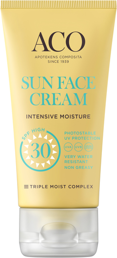 ACO Sun face cream SPF 30 ACO Sun face cream SPF 30