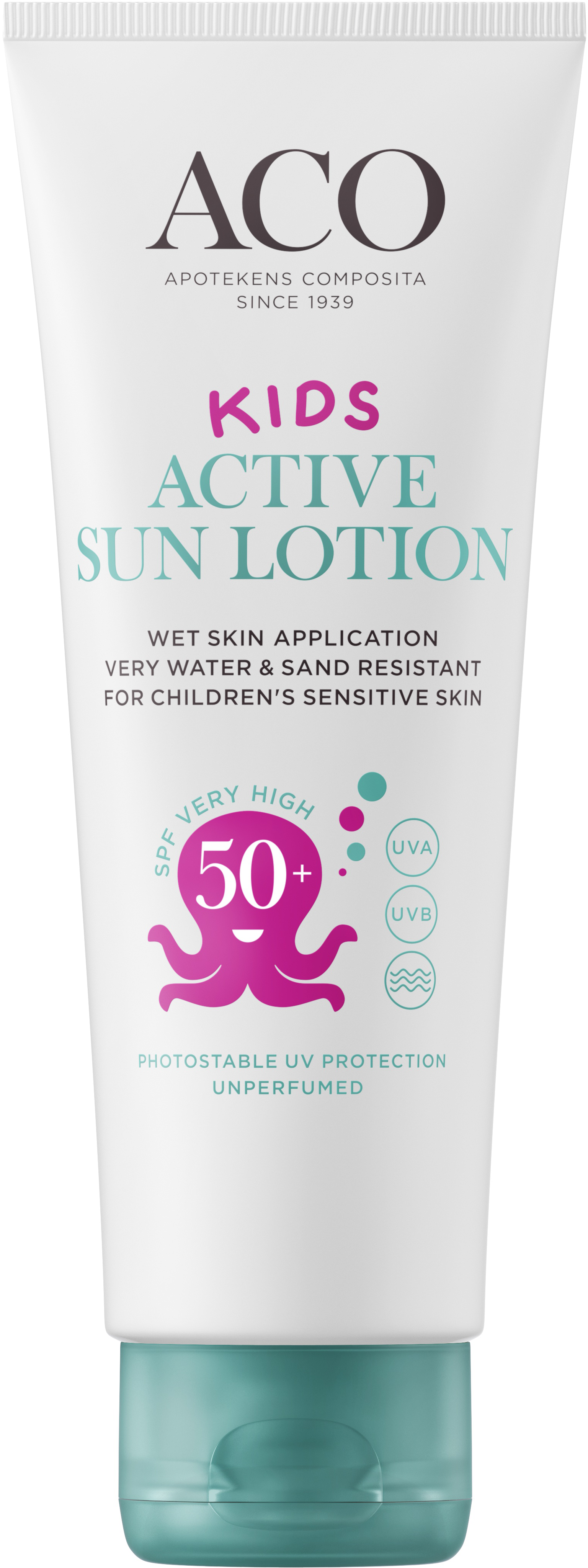 ACO Kids Active Sun Lotion SPF 50+ 125 ml