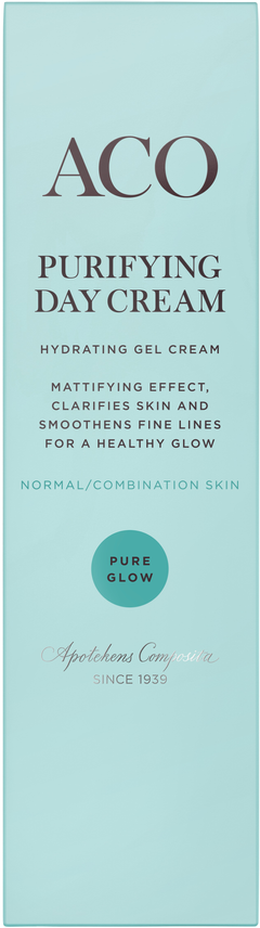 ACO Face Pure Glow Purifying day cream