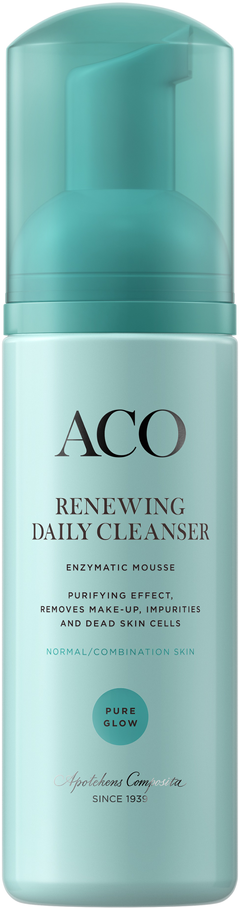 ACO Face Pure Glow Renewing daily cleanser