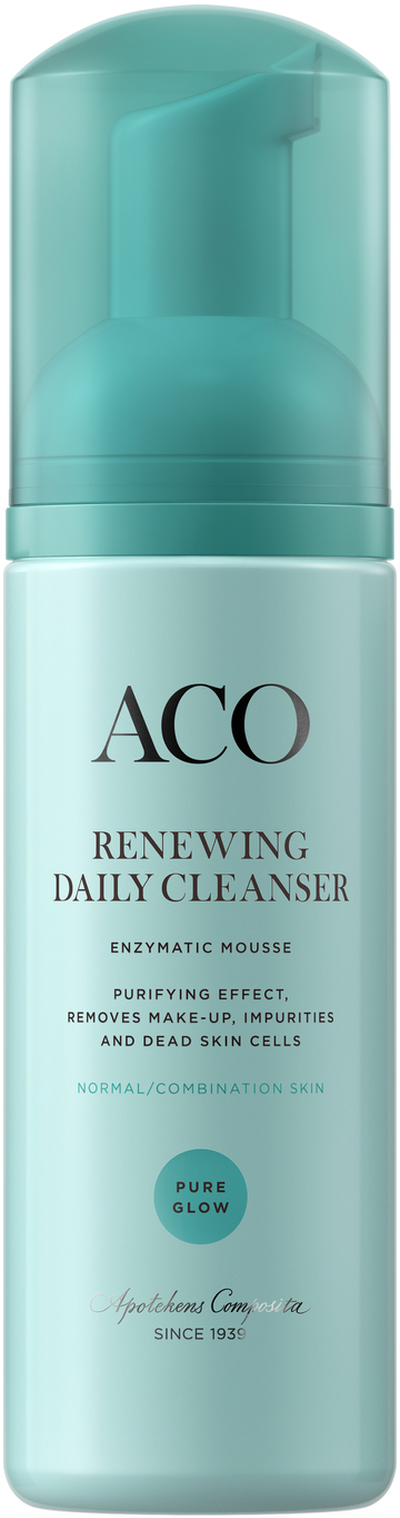 ACO Face Pure Glow Renewing daily cleanser