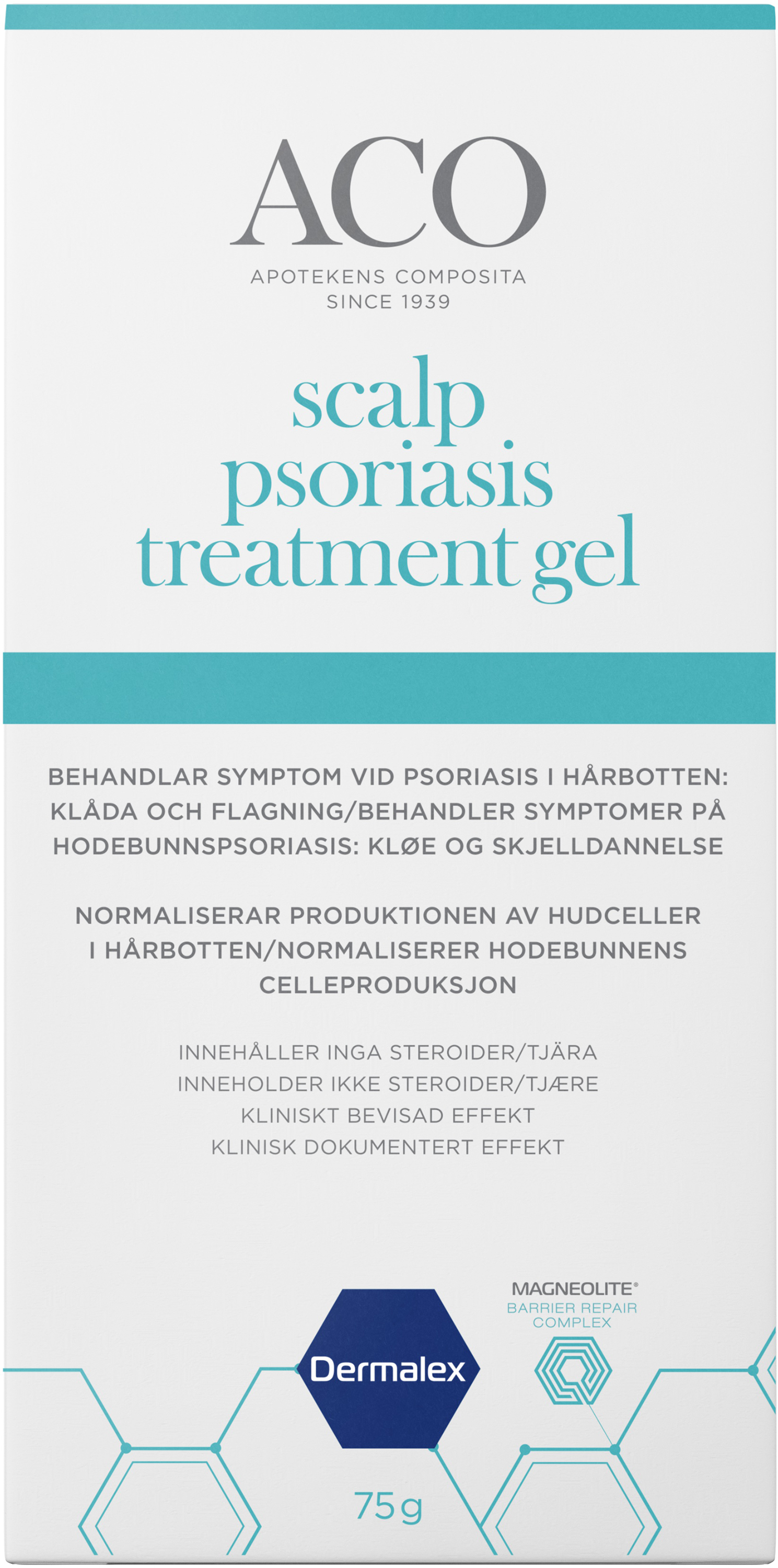 Perrigo Sverige AB ACO Scalp Psoriasis treatment gel 75 g