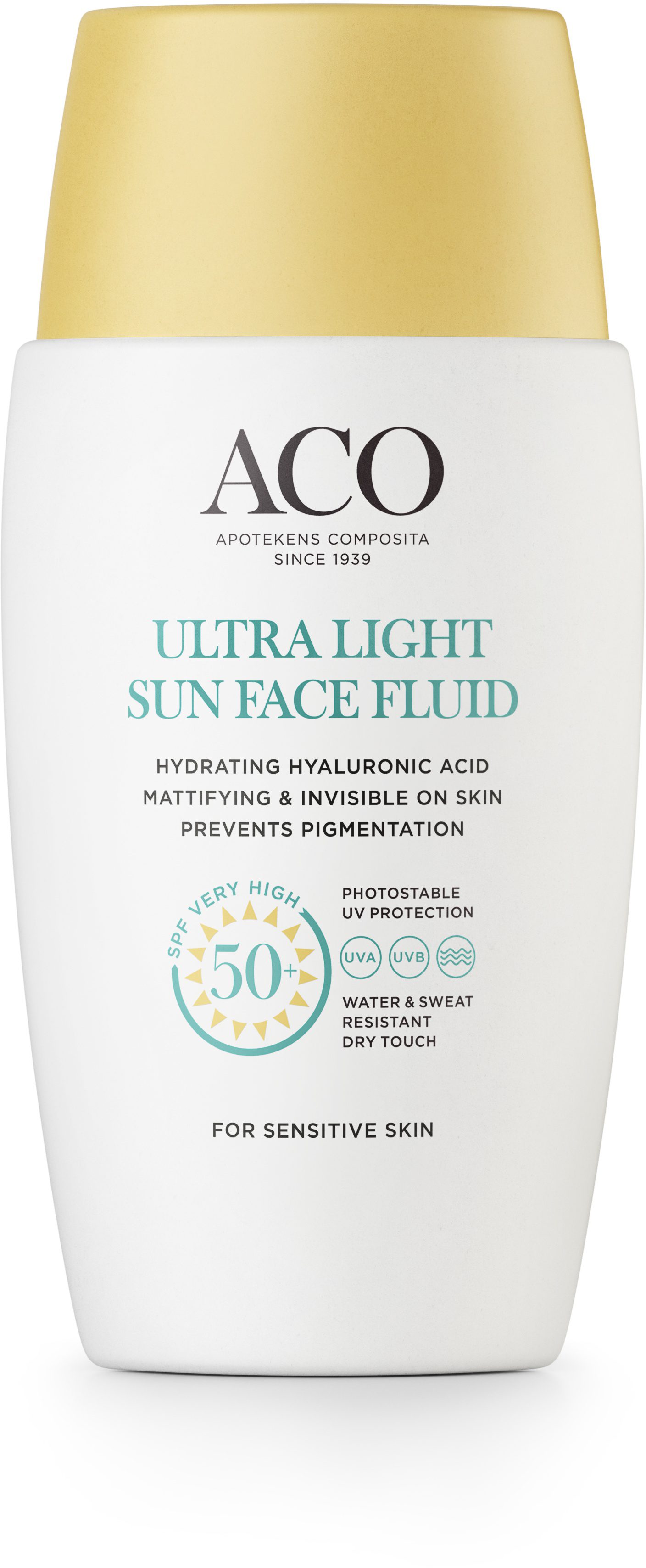 Perrigo Sverige AB ACO Sun Light Face Fluid 40 ml