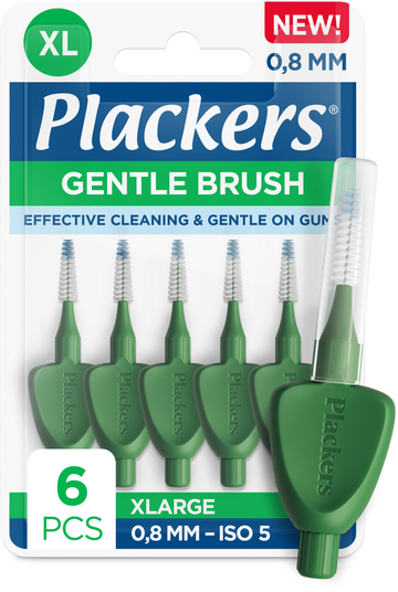 Plackers Gentle Brush 0,8 mm