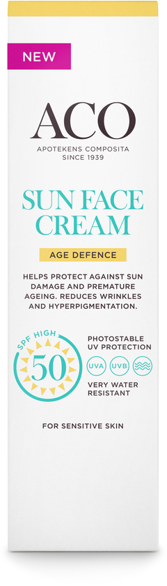 ACO Sun Face Cream Age Defense SPF50 NP