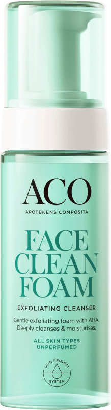 Köp 2 få 30% | ACO Face Exfoliating Cleansing Foam med AHA 150 ml