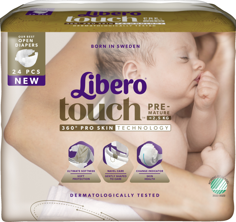 Libero Touch prematurblöja 24 st