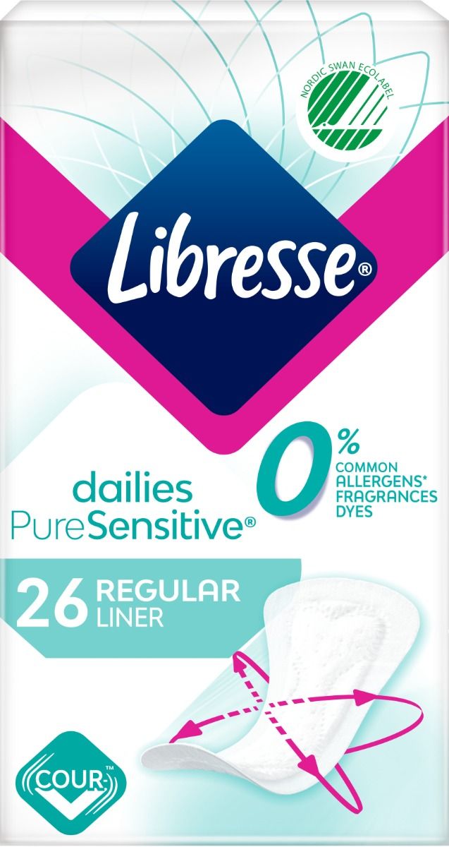 Essity Hygiene and Health AB Libresse pure sensitive trosskydd 26 st