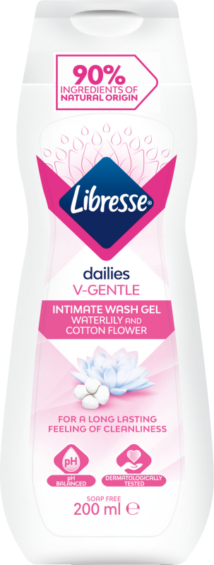 Libresse intimtvätt waterlily 200 ml 200 ml