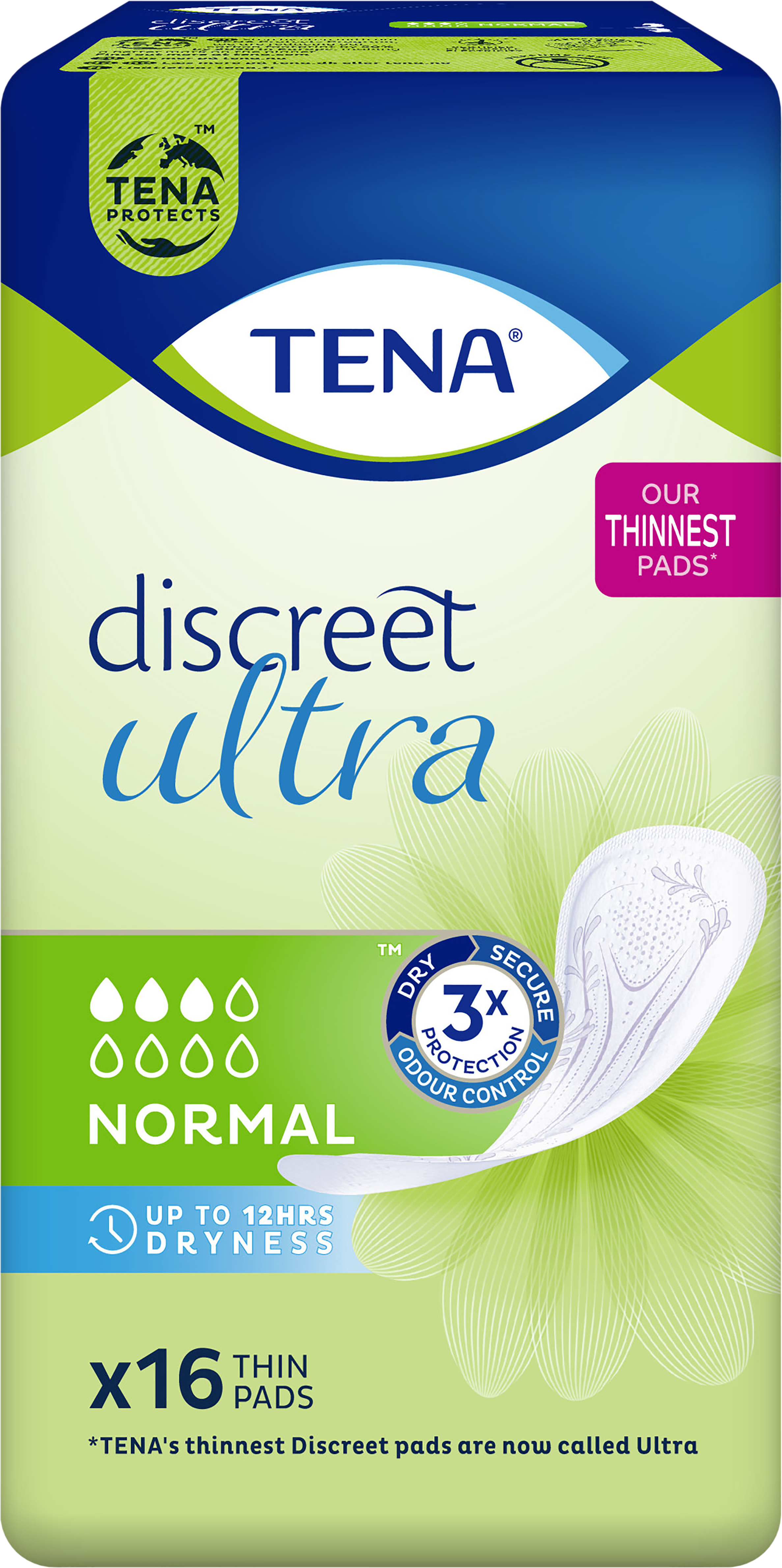 Essity Hygiene and Health AB TENA Discreet Ultra Binda Normal 16 st