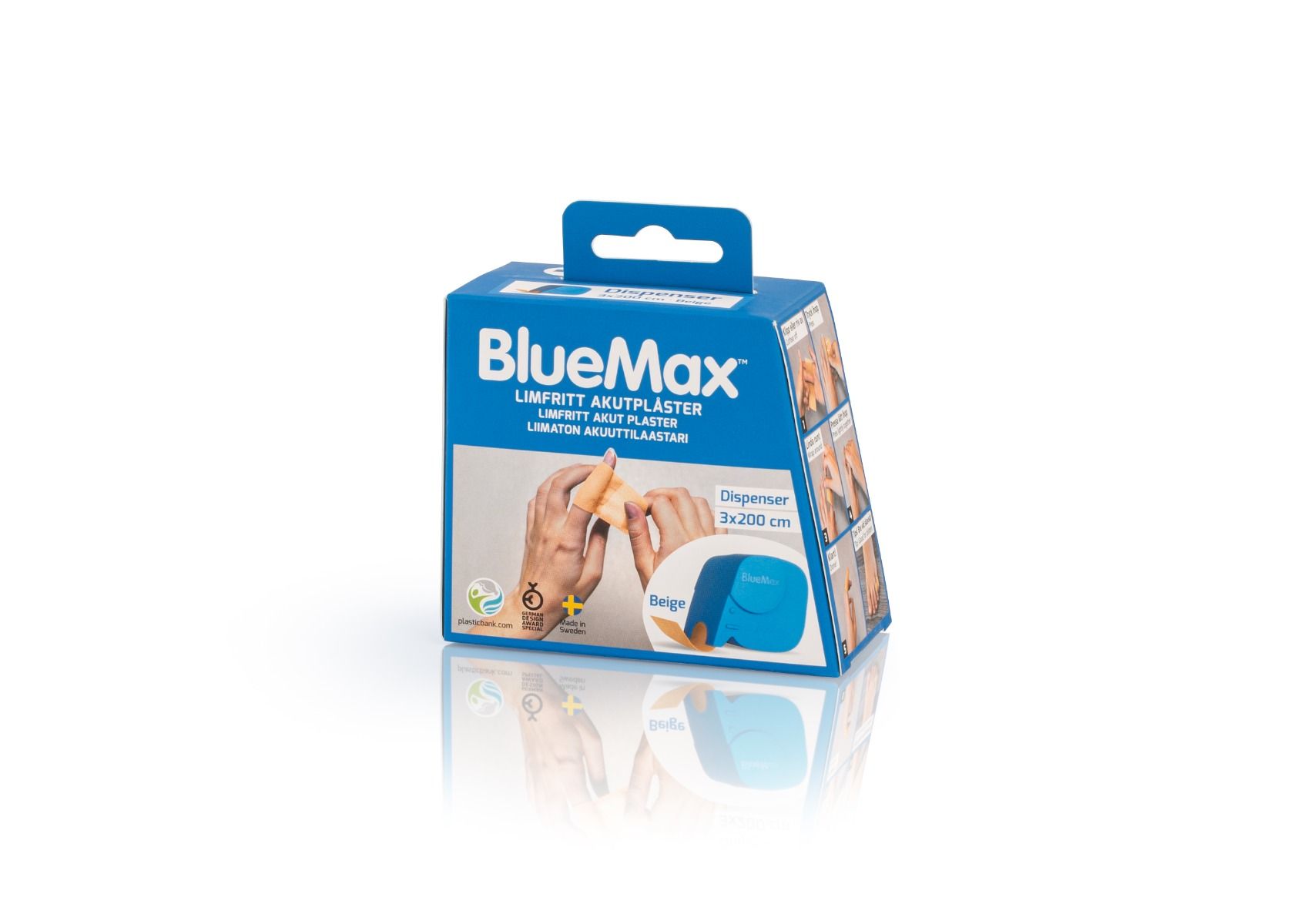 Bluemax-II Dispenser 3 cm x200 beige