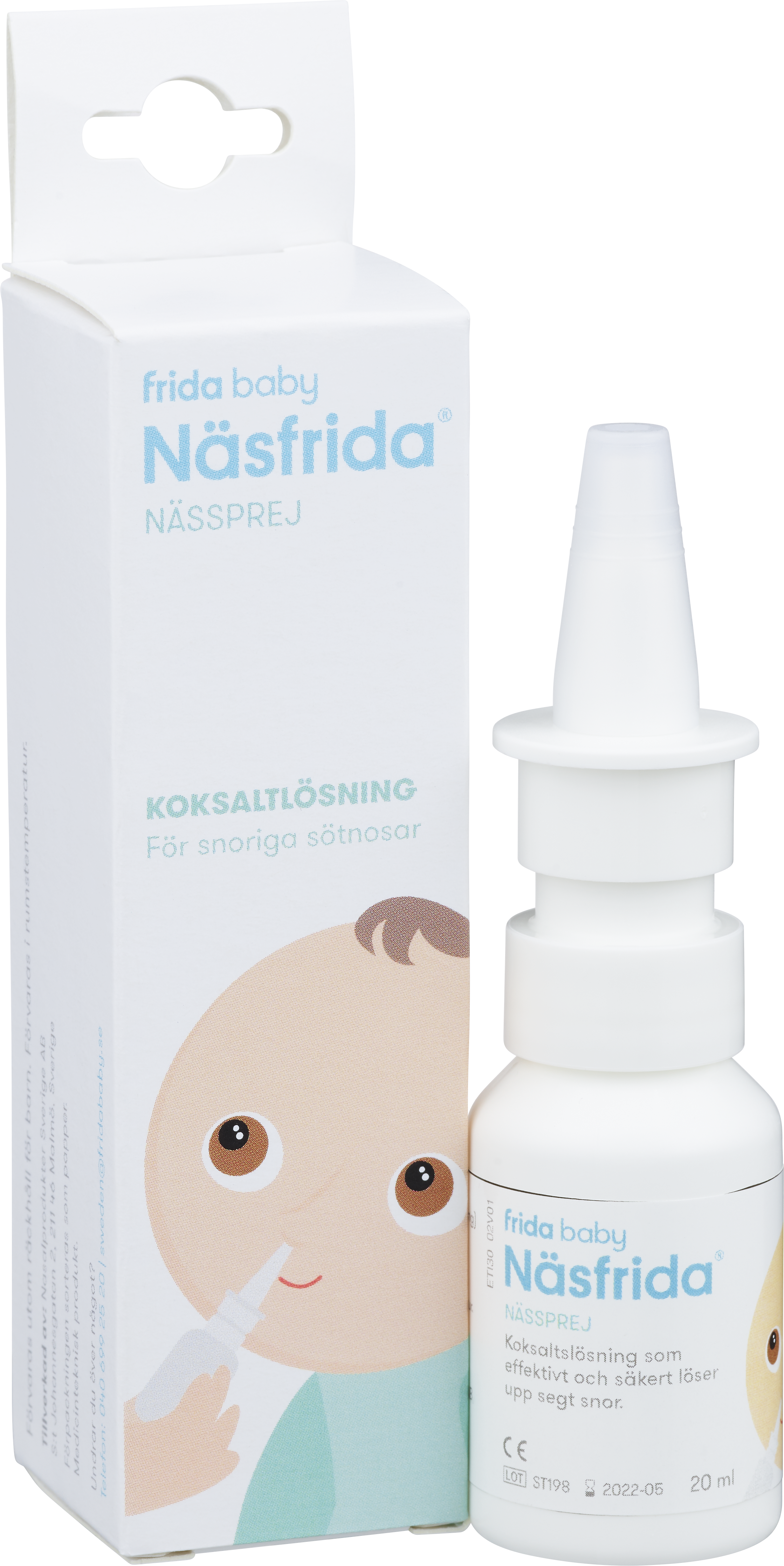 DiProServa Medical AB Frida Baby Näsfrida Nässprej 20 ml