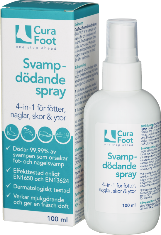 CuraFoot svampdödande spray 100 ml