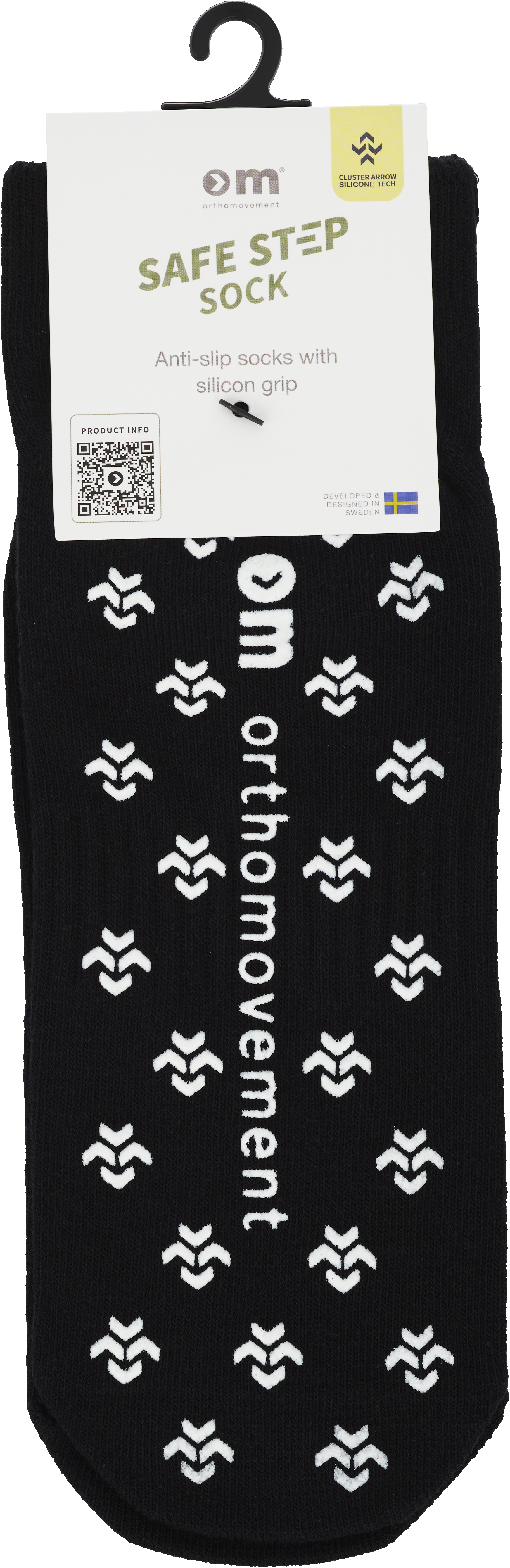 Ortho Mov Safe Step Sock - Black - 40-43