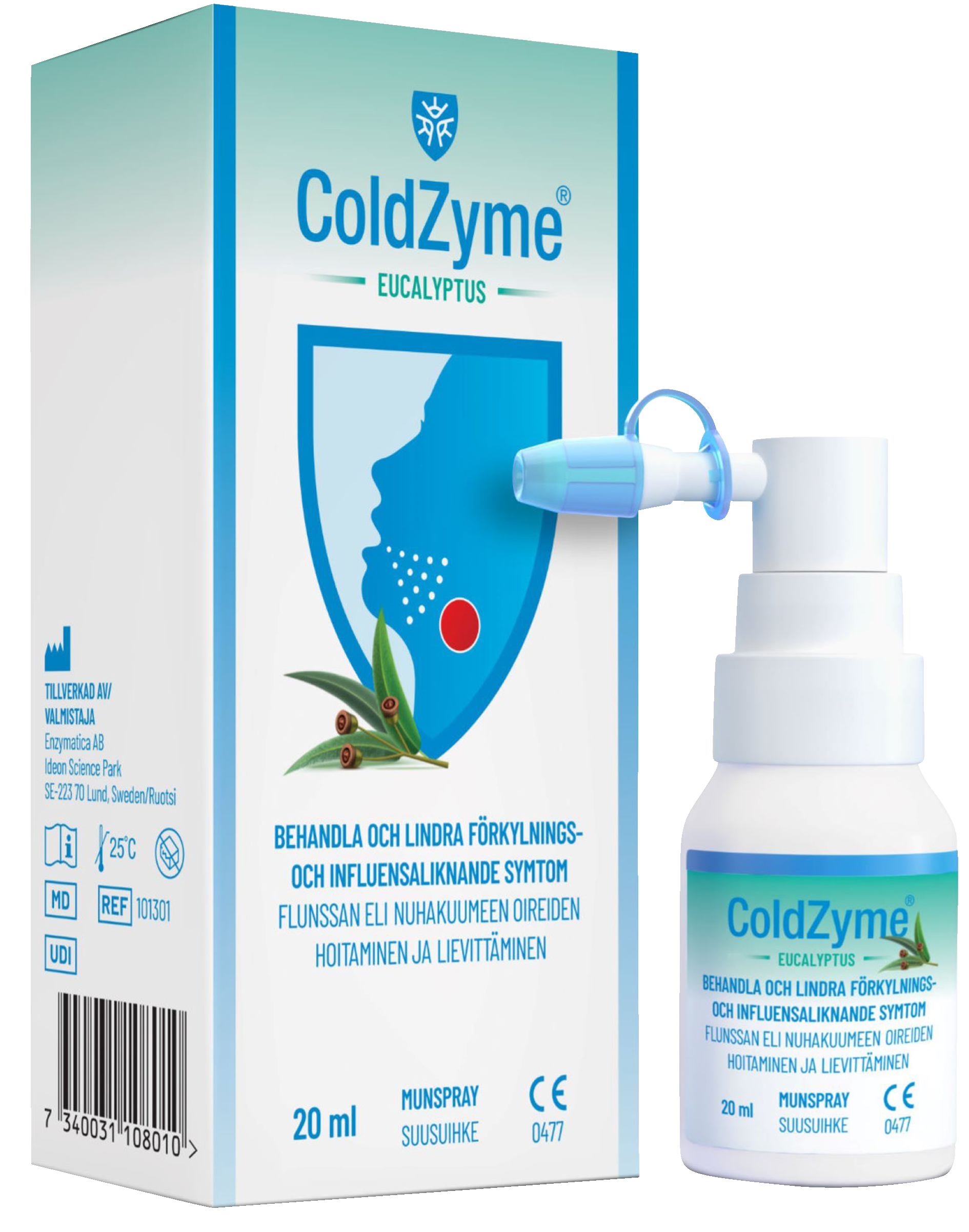 Coldzyme Munspray Eucalyptus 20ml | Skönhet och hälsa - Hälsovård | Apoteka