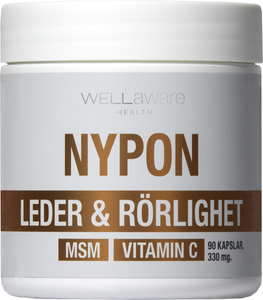 WellAware Nypon+MSM+Vitamin C Kapslar